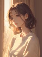 清风不语，孤灯伴天明