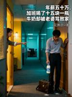 年薪五十万，加班喝了十五块一瓶牛奶却被老婆骂败家