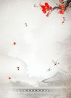 海棠花落雨疏疏