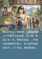 八毛收烂果三月后涨价八块，我转身去邻镇，他们慌了