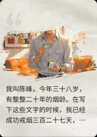 一个戒烟人的自述