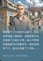 建新房被邻居泼馊水强拆？我把整栋房捐给文旅局当公厕
