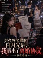 影帝领奖感谢白月光后，我晒出了离婚协议