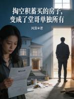 掏空积蓄买的房子，变成了堂哥单独所有