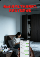 老公说孩子生下来就夭折了，我发现了他的秘密